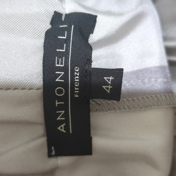 Antonelli Firenze striped silk cropped pants - Picture 3 of 6